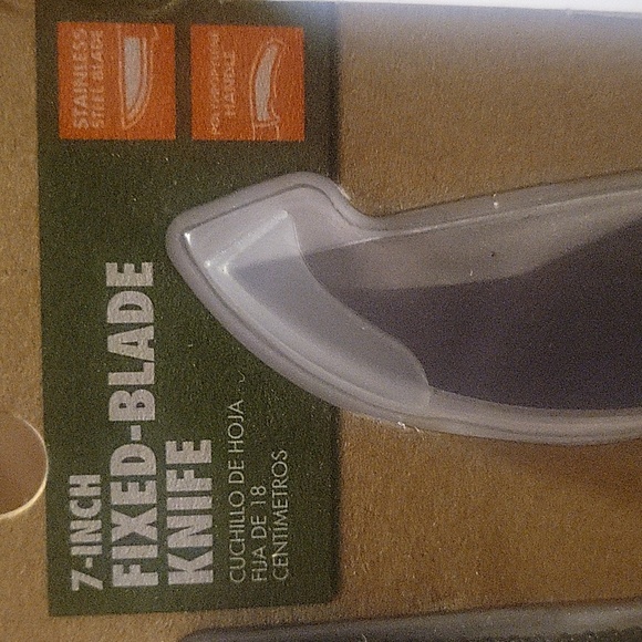 Ozark Trail 7” Fixed Blade Knife with Sheath Included Outdoor Equipment - Picture 2 of 6